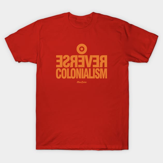 REVERSE COLONIALISM T-Shirt by Moccoto